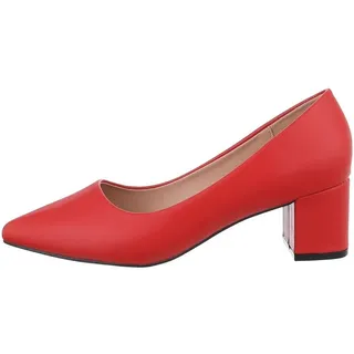 Ital-Design Pump in Rot | Gr.: 36
