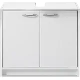 Stella Trading Waschbeckenunterschrank 63 x 55 x 29 cm Weiß matt