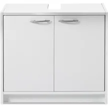 Stella Trading Waschbeckenunterschrank 63 x 55 x 29 cm Weiß matt