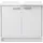 Stella Trading Waschbeckenunterschrank 63 x 55 x 29 cm Weiß matt