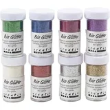 Creativ Company Bio Sparkles, sortierte Farben, 8x27 ml