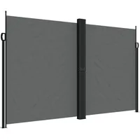 vidaXL Seitenmarkise 200 x 600 cm Anthrazit Polyester