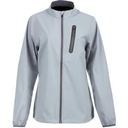 Klim Zephyr Wind Damen Motorradtextiljacke, grau, Größe XL