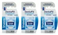 Inava Dentofil fil dentaire ciré white expanding Fil Dentaire 3x25 m