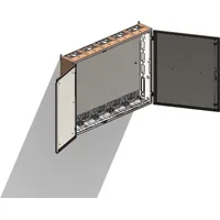 ABN SE56 Wandgehäuse geerdet IP54 BxHxT: 1300x952x225mm