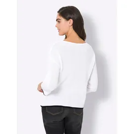 Heine Pullover Schwarz / Weiß 40