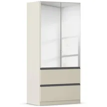Rauch Kleiderschrank Costa 91 x 197 x 54 cm Holzwerkstoff beige
