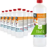 Höfer Chemie Brennspiritus 15 x 1 l
