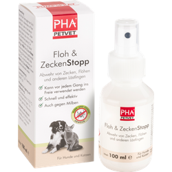 PHA Floh & ZeckenStopp Pumpspray f.Hunde/Katzen 100 ml