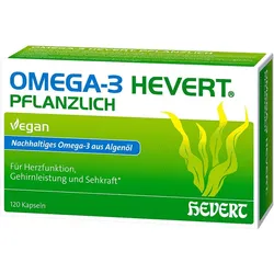 Omega-3 Hevert Pflanzlich Weichkapseln