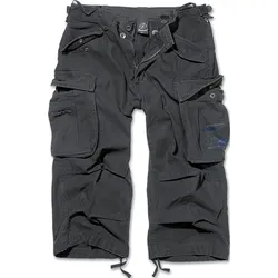 Brandit Industry Vintage 3/4, Cargoshorts - Schwarz - XXL