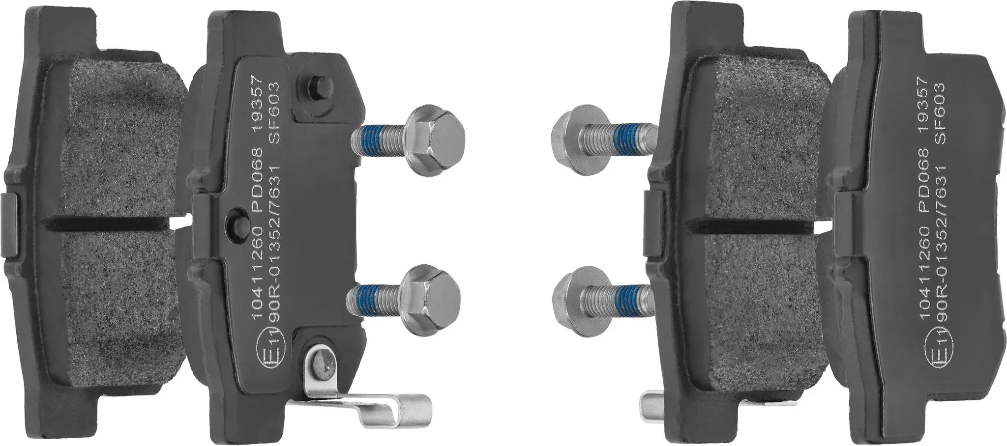 F.BECKER Bremsbelagsatz, Scheibenbremse 10411260 für HONDA ROVER Suzuki ACURA FENGSHEN HAVAL
