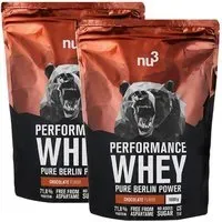 nu3 Fit Protein Bar, Caramel salé Poudre 2x1000 g