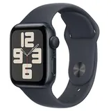 Apple Watch SE GPS 40mm Alu Mitternacht Sportarmband Mitternacht - M/L
