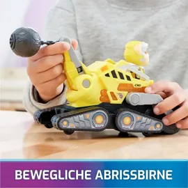 Spin Master Spin Master, Paw Patrol Der Mighty Kinofilm, Superhelden-Basis-Fahrzeug von Rubble (6067511)