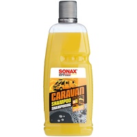 Sonax CARAVAN Shampoo (1 Liter) Reinigungskonzentrat mit Wachsanteilen, für alle Oberflächen an Caravan/Bus/Wohnmobil/Wohnwagen | Art-Nr. 07133000