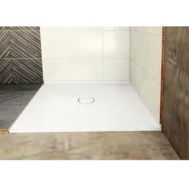 HAK MIRAI Duschwanne, Quadrat 90x90x1,8cm, weiss