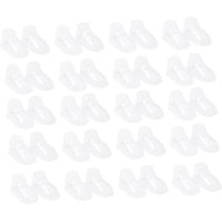 COHEALI 100st Kunststoff Fußform Schuhspanner Kleinkind-füße-Display Schuhhalterformer Sockenschablonen Plastik Sockenformer-Modell Socken-Display-fuß PVC Form Festlegen Baby Fußkettchen