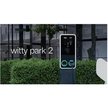 Hager witty park II Ladestation Typ 2 (22 kW, 64 A)