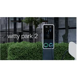 Hager witty park II Ladestation Typ 2 (22 kW, 64 A)
