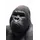 Kare DESIGN Deko-Objekt Gorilla Polyresin Schwarz