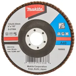 Makita Schleifscheibe - für Holz, Metall, Kunststoff, nicht eisenhaltiges Metall