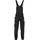 DASSY Stretch-Latzhose mit Stretch und Kniepolstertaschen, schwarz