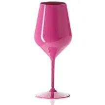 Playflip Wein Cocktail Glas 0,47 l Pink 36 St.