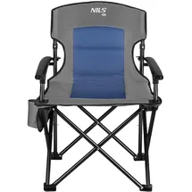 NILS CAMP Campingstuhl Nils Camp Blau/Grau