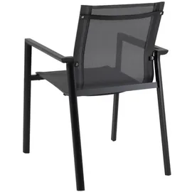 Brafab Delia Gartenstuhl 55 x 63 x 85 cm schwarz