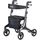 Vevor Rollator Faltbar mit Sitz Gehhilfe bis 136 kg Schwarz