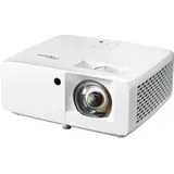 Optoma ZH350ST DLP FHD Laser Projektor 3500 Lumen HDMI/USB Weiß