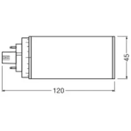 LEDVANCE LED-Kompaktlampe f. EVG DU.LEDT/E18HFV7W830