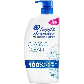 Head & Shoulders Classic Clean Anti-Schuppen-Shampoo, 800ml Pumpspender, zur Täglichen Anwendung. Bis zu 100% Schuppenschutz, Klinisch Getestet. Für Jeden Haar- und Kopfhauttyp. Reines Frischegefühl