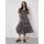 Apricot Midikleid Blau 36