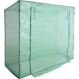 Estexo Foliengewächshaus Tomatengewächshaus 200x77x149/169 cm Gewächshaus Treibhaus Frühbeet 200x77x169/149