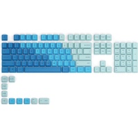 Glorious PC Gaming Race GPBT Keycaps, Kunststoff (PBT), Caribbean Ocean, blau/dunkelblau/hellblau, 115 Tasten (105+10), ISO-UK (GLO-KC-GPBT-CO-UK)