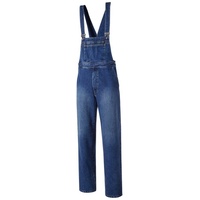 PIONIER WORKWEAR Latzhose Jeans Latzhose 430 (1-tlg) blau 110