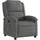 vidaXL Massagesessel Dunkelgrau Stoff 86,5 x 99,5 x 0 cm Grau mit Fernbedienung
