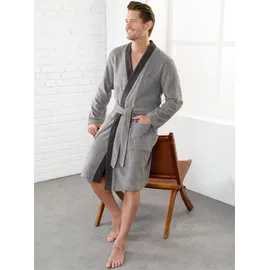 Witt Weiden Bademantel in steingrau 48/50