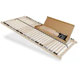 Lattenrost 7-Zonen Komfort für besten Schlaf, Schlaftroll, Stabil, atmungsaktiv & in 80x200 bis 140x200 cm 100 cm x 200 cm