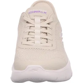 SKECHERS Go Walk Flex Off White Textile / Trim 40