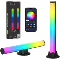 SNADER LED Lightbar, LED TV, Hintergrundbeleuchtung, Gaming Lampe funktioniert RGB Ambient Smart Sync mit Musik und APP Control Steuerung für Gaming, Deko, PC, TV, Raumdekoration