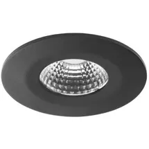 Brumberg Einbaudownlight 1x LED rund schwarz Aluminium