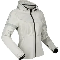 Bering Profil 17353 Damen Motorrad Textiljacke, grau, Größe 36