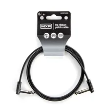 Jim Dunlop MXR TRS-Band-Patchkabel 3 Fuß | 0,9 m, 1/4-Zoll-Winkelstecker, 90 cm (DCISTR3RR)