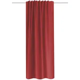 Schmidt Fertiggardine Eskimo 135 x 225 cm Polyester Rot