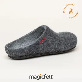 Gottstein Magicfelt Filzpantoffel in anthrazit | Gr.: 44