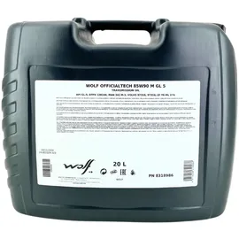 wolf lubricants Wolf OfficialTech 85W90 M GL 5 20 l
