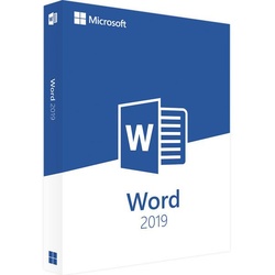 Microsoft Word 2019 - Produktschlüssel - Sofort-Download - Vollversion - 1 PC - Deutsch